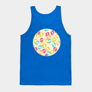 Looking Up - Balloons on a Sunset Sky Tank Top